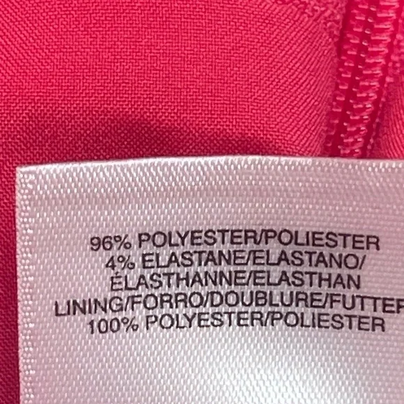 NWT Jones New York Pink Knot Front Sheath Dress - Size Women's 6 - Picture 8 of 10